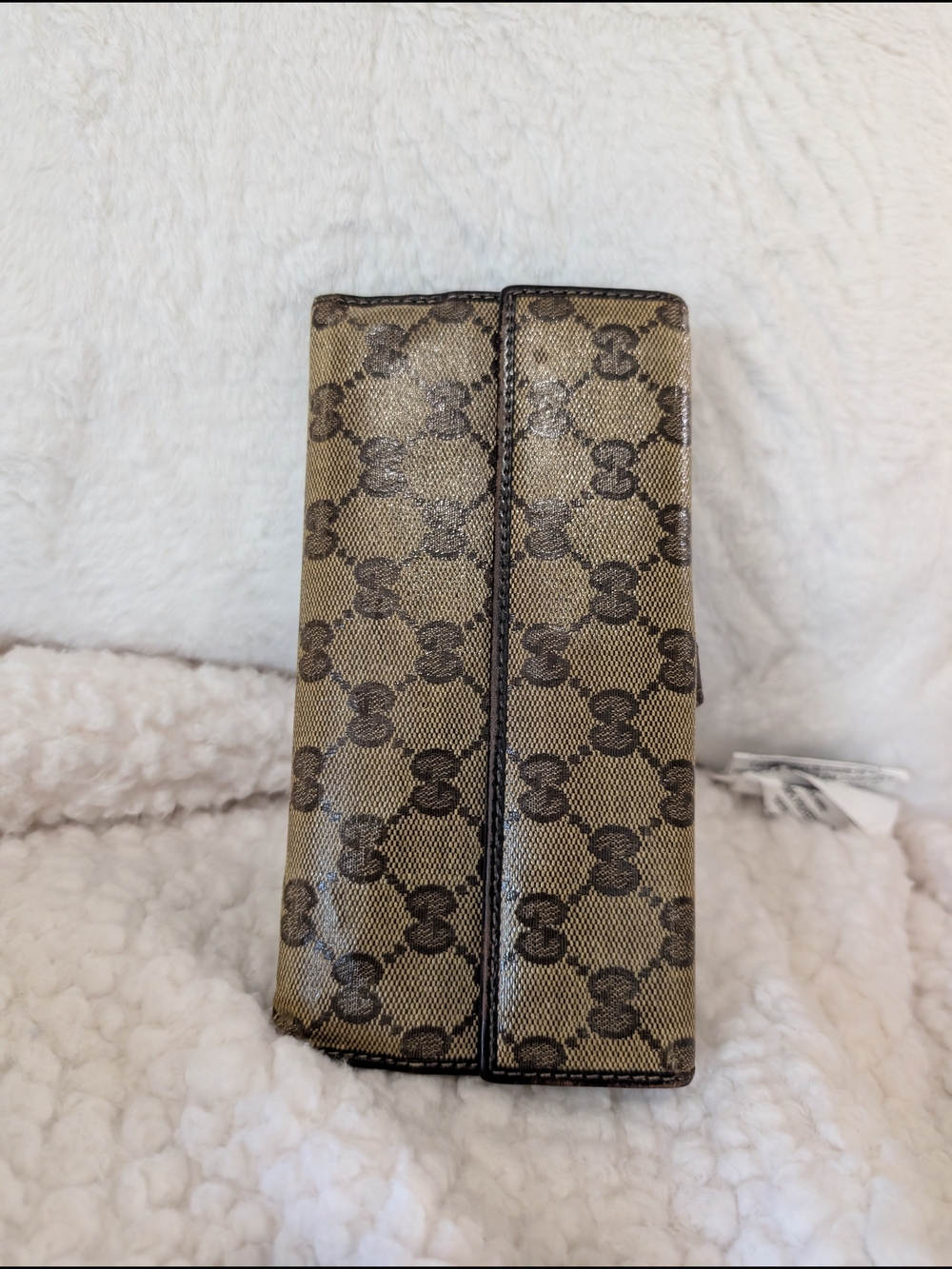 Gucci Brown GG Canvas Continental Wallet with Horsebit Detail - Picture 8 of 9